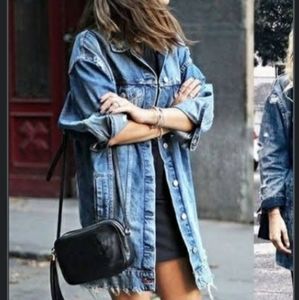 Fiore oversized denim jacket sz LG